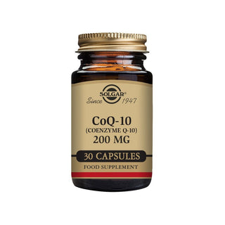 Solgar Coenzyme Q-10 200 Mg, 30 Vegetable Capsules, CoQ10
