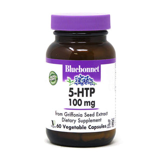 Bluebonnet 5-HTP, 100 Mg, Vegetable Capsules