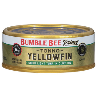 Bumble Bee Prime Yellowfin Solid Light Tuna In Olive Oil, 5 Oz