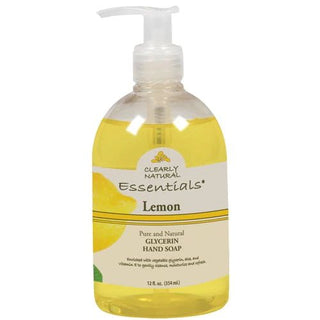 Clearly Natural Glycerine Liquid Hand Soap Lemon 12 Oz