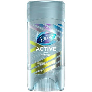 Secret Active Fresh Clear Gel Antiperspirant And Deodorant - 2.6oz