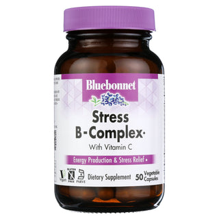 Bluebonnet Nutrition, Stress B-Complex, 50 Vegetable Capsules