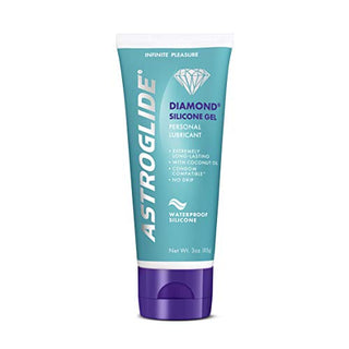Astroglide Diamond Personal Silicone Lubricant Gel - 3 Oz