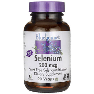 Bluebonnet Kosher Selenium 200 Mcg 90 Vegetable Capsules