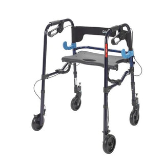 Drive™ Clever-Lite Walker Rollator | Adult Walker | 8 Inch Castor Wheels