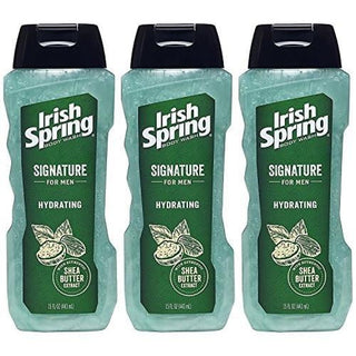 Irish Spring Body Wash Signature For Men Hydrating With Shea Butter