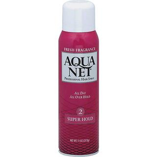 Aqua Net Hair Spray, Professional, Super Hold 2, Fresh Fragrance