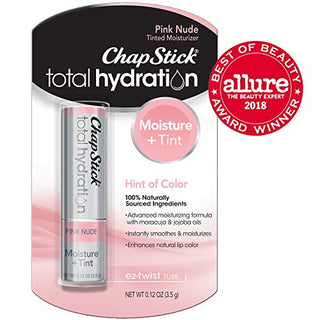 ChapStick Total Hydration Lip Balm Tint, Pink Nude