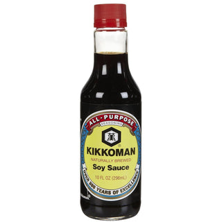 Kikkoman All-Purpose Seasoning Soy Sauce, 10 Fl Oz