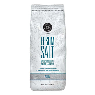 White Mountain Epsom Salt 4 LB Resealable Bag