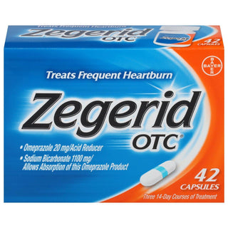 Zegerid OTC Acid Reducer Capsules