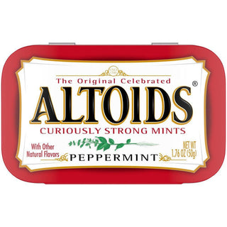 Altoids Curiously Strong Mints Peppermint 1.76 Oz. Tin