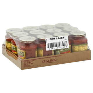 Classico Tomato & Basil Pasta Sauce, 14 Oz Jar