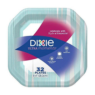 Dixie Ultra Moments Plates, 8 Inch