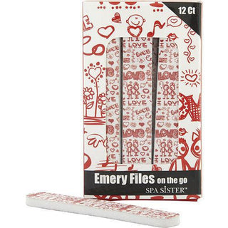 Spa Accessories By Sister Emery Files On The Go - Love(d0102hxlue7.)
