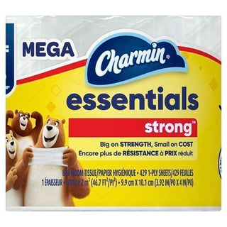 Charmin Essentials Strong Toilet Paper Single Roll
