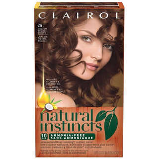 Clairol Natural Instincts Medium Bronze Brown Hair Color