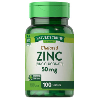 Nature's Truth  Chelated 50 Mg Zinc 100 Tablets