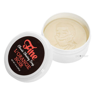 Fine Accoutrements L'Orange Noir Classic Shaving Soap In Tub By (3.5oz Shave Soap)