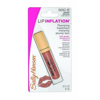 Sally Hansen Lip Inflation, Sheer Mocha, 0.2 Ounce