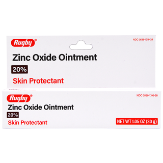 Rugby Zinc Oxide 20% Skin Protectant - 1.05 Oz Ointment