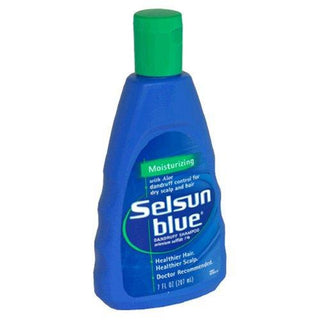 Selsun Blue Shampoo, Dandruff, Moisturizing, With Aloe 7 Oz