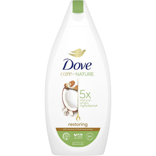 Dove Restoring Ritual With Coconut Oil & Almond Milk Body Wash 500 Ml