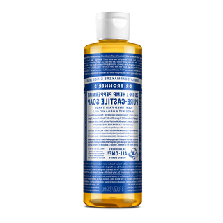 Dr. Bronner's Pure Castile Liquid Soap Peppermint -- 8 Fl Oz