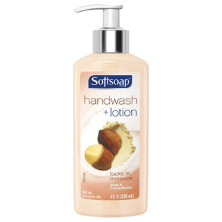 Softsoap Hand Wash, Plus Lotion, Shea & Cocoa Butter 8 Oz