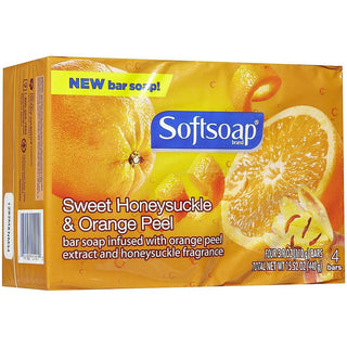 Softsoap Sweet Honeysuckle & Orange Peel Bar Soap
