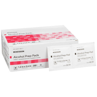 McKesson Alcohol Prep Pads Medium