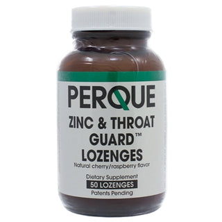 Perque Zinc & Throat Guard - 50 Lozenges
