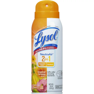 Lysol Disinfectant Spray III, 2 In 1, Tropical Breeze Scent