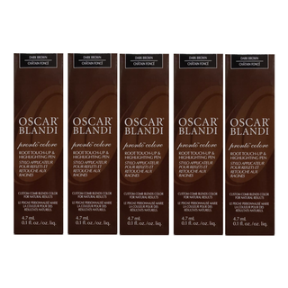 Oscar Blandi Colore Pen (Color : Dark Brown) Set Of 5