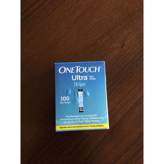OneTouch 300 Ultra Blue Diabetic Test Strips Exp: 12-31-2019