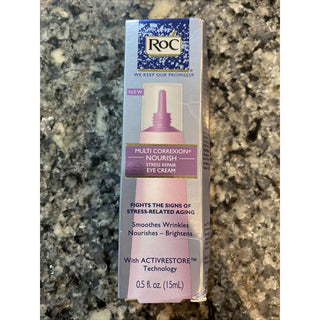 RoC Multi Correxion Nourish Stress Repair Eye Cream .5 Fl Oz