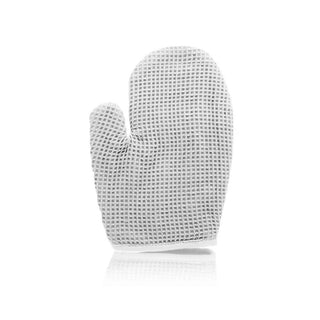 Spa Sister Waffle Bath Mitt White