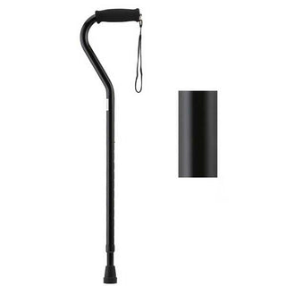 Nova Ortho-med - 1070PC Checkers Offset Cane W/ Strap 300 Lb Cap