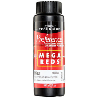 Loreal Preference Mega Reds Red Copper #mr3 2oz