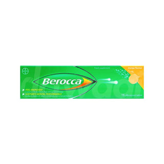 Berocca Mango Effervescent Vitamin Energy Tablets 15s