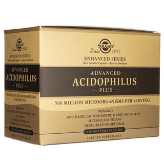 Solgar Advanced Acidophilus Plus Vegetable Capsules