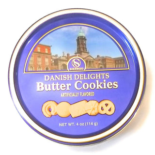 Sherwood Danish Delights Butter Cookies, 4 Oz