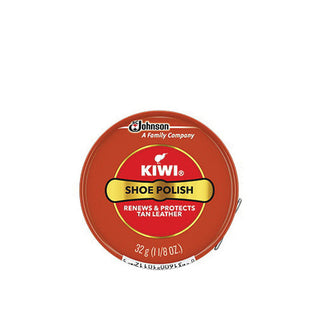 Kiwi 10112 1-1/8 Oz Tan Shoe Polish