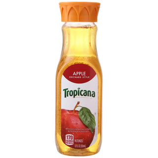 Tropicana 100% Juice Apple Orchard Style 12 Fl Oz