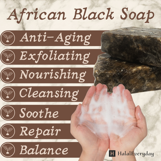 Raw African Black Soap 40 lb. Case (Wholesale)
