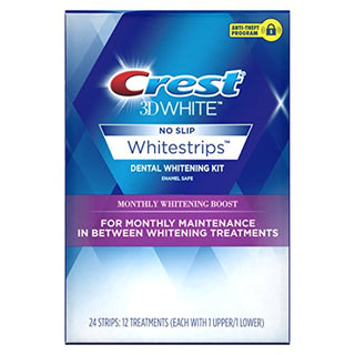 Crest 3D White Monthly Whitening Boost Dental Kit With 12 Treatments