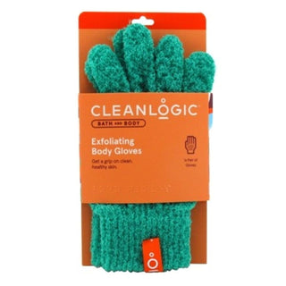 Cleanlogic Gloves Exfoliating Body Bath/b