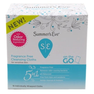 Summer's Eve Fragrance Free Cleansing Cloths