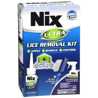 Nix Ultra Super Lice Removal Kit For Hair And Home