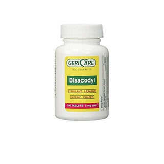 Bisacodyl 5mg Stimulant Laxative – 100 Enteric Coated Tablets – Gentle Overnight Constipation Relief